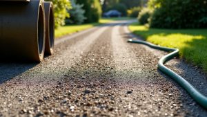 compact gravel driveway properly