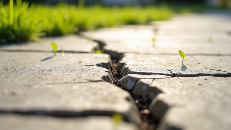 concrete driveway cracking causes