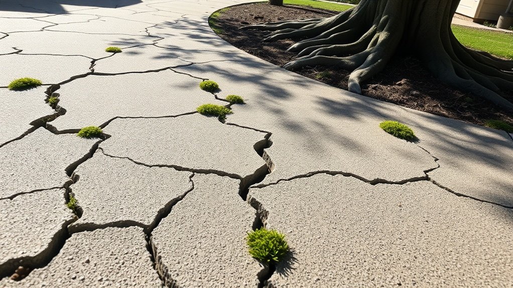concrete driveway deterioration factors