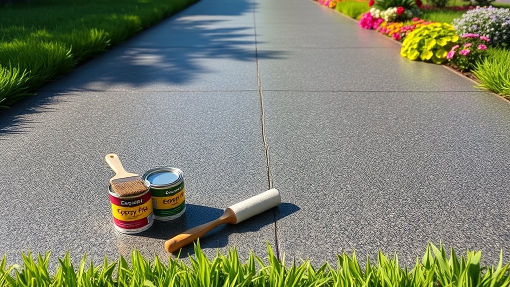 concrete driveway paint options