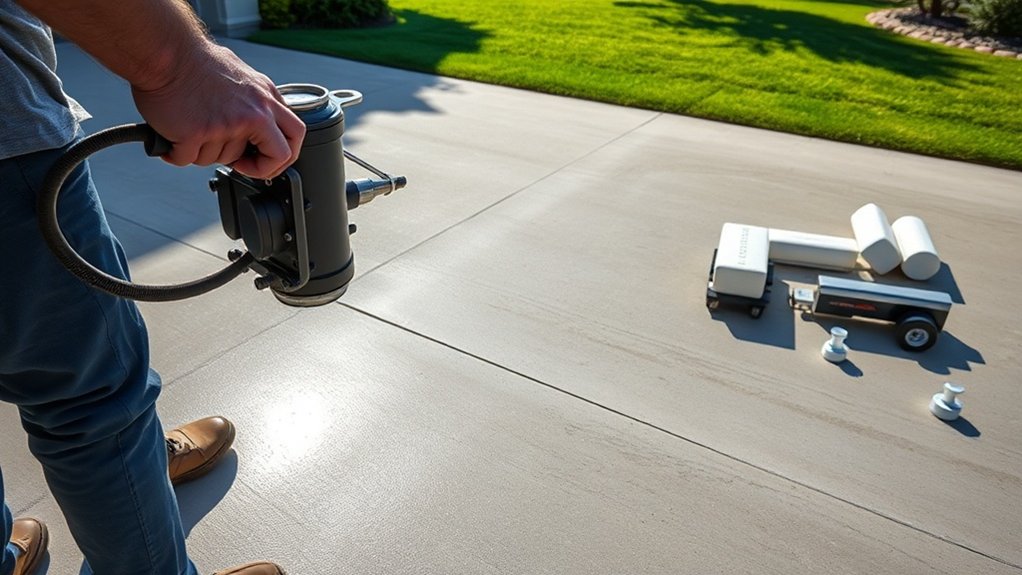 concrete leveling solution methods