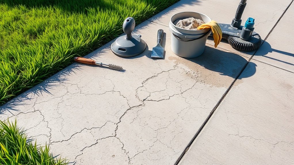 concrete repair preparation steps
