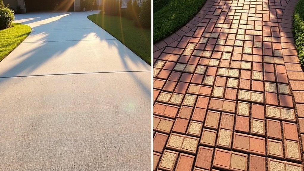cost comparison driveway installation