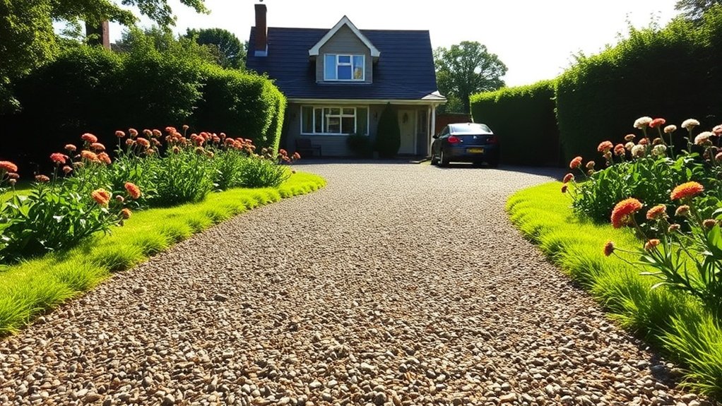 cost effective gravel driveways