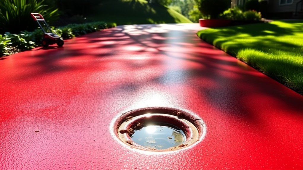 drainage issues in driveways