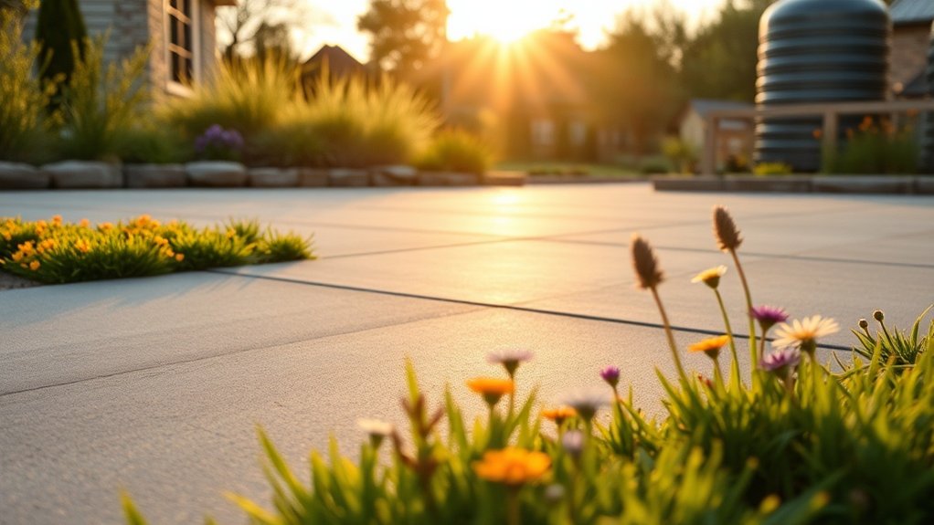 driveway material sustainability balance