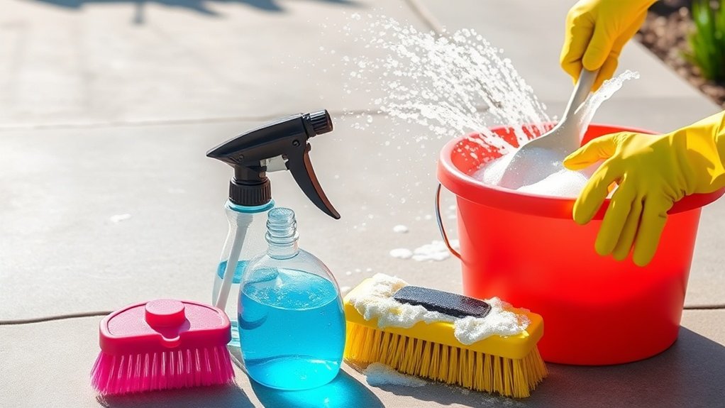 effective concrete cleaning methods