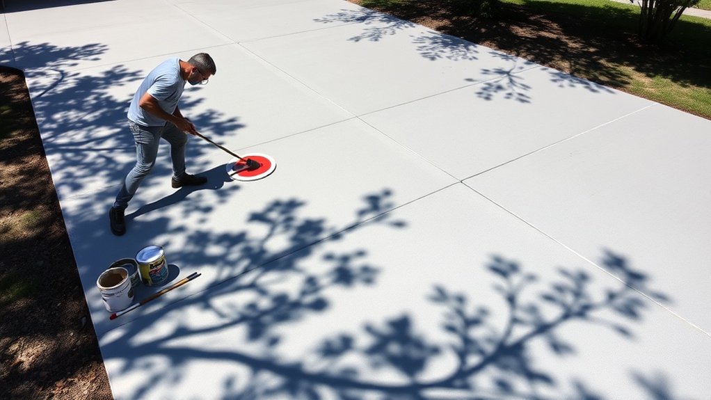 effective concrete painting techniques