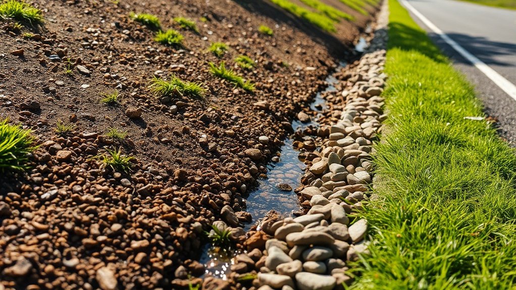 effective drainage and slope