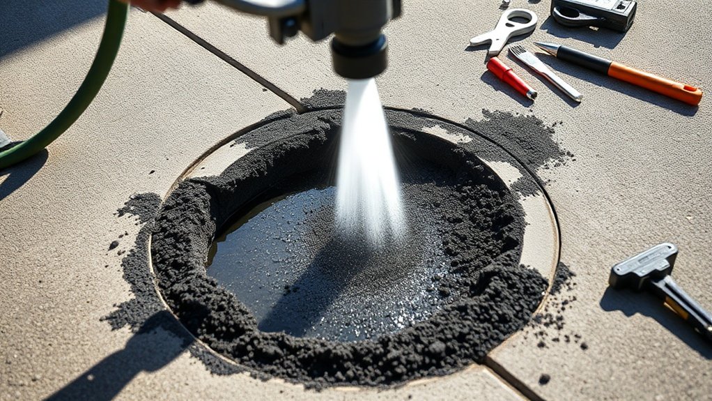 efficient pothole repair technique