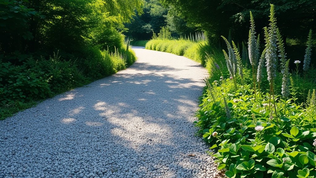 enhancing driveways with vegetation