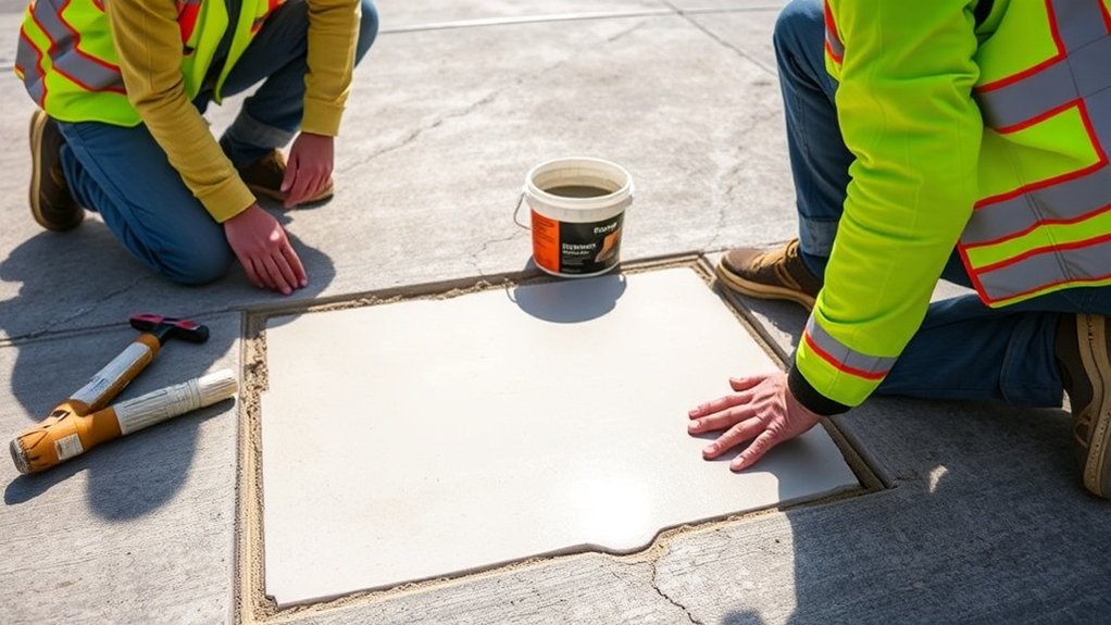 full depth concrete repair techniques