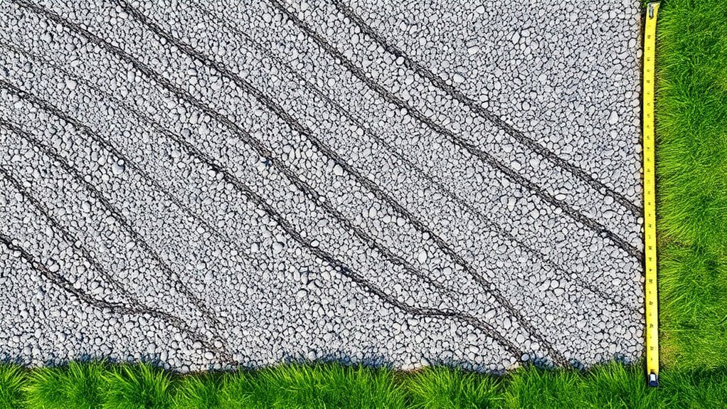 gravel driveway depth guidelines