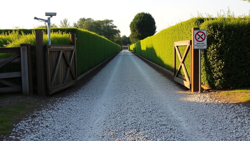 gravel driveway maintenance practices