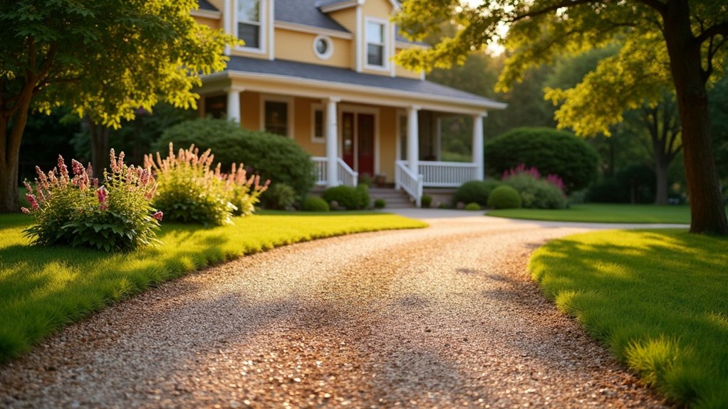 gravel driveway property value