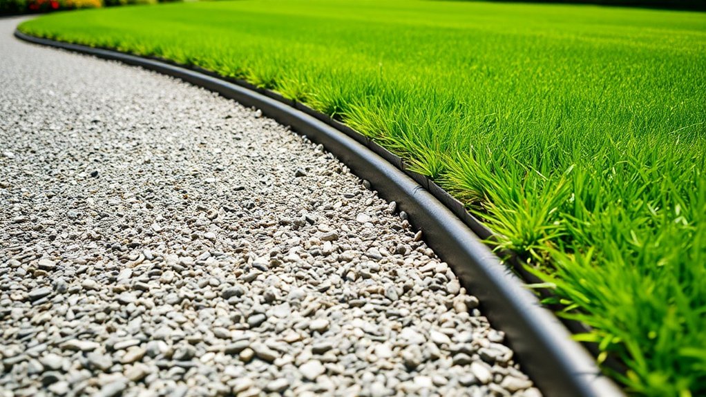 gravel edging material options