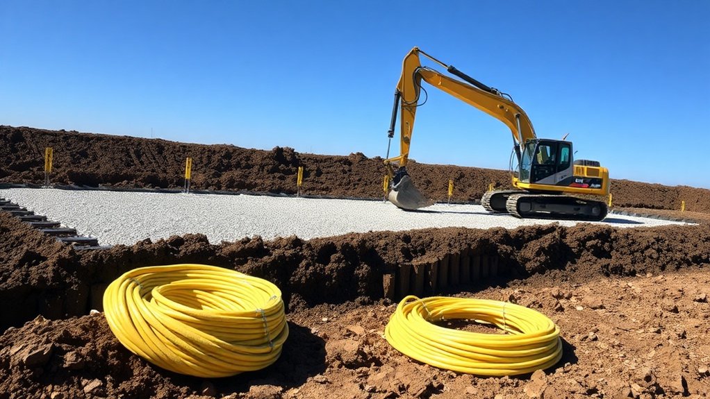 heated driveway site preparation