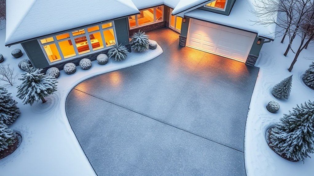 heated driveways enhance safety
