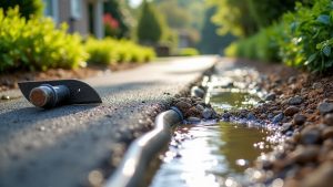 manage resin driveway drainage