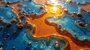 mix resin colors creatively