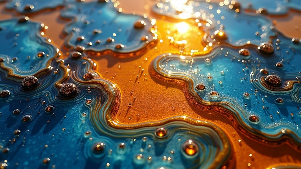 mix resin colors creatively