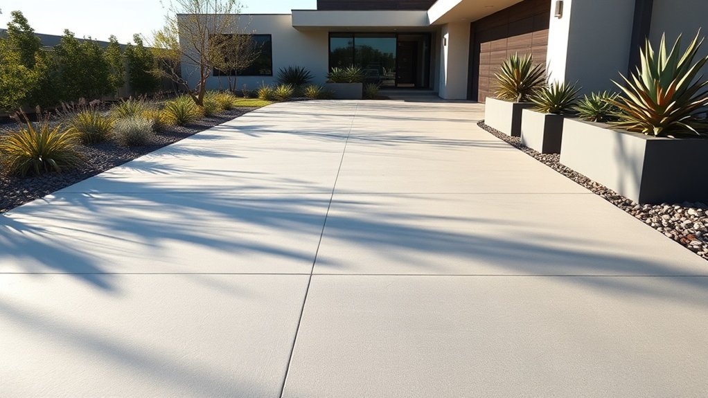 modern driveway design styles