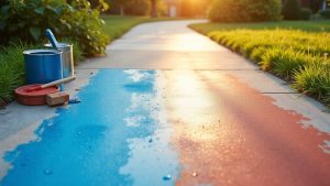 painting concrete driveway considerations