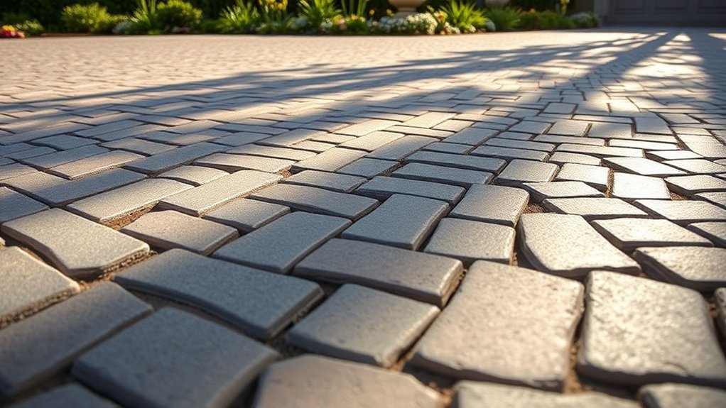 pavers enhance driveway aesthetics