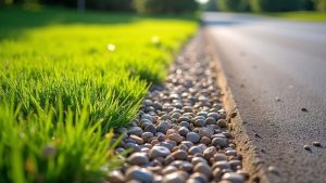 prevent gravel spillage effectively