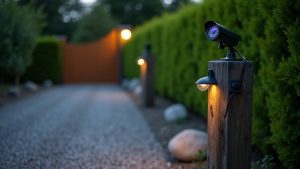 protecting gravel driveway security
