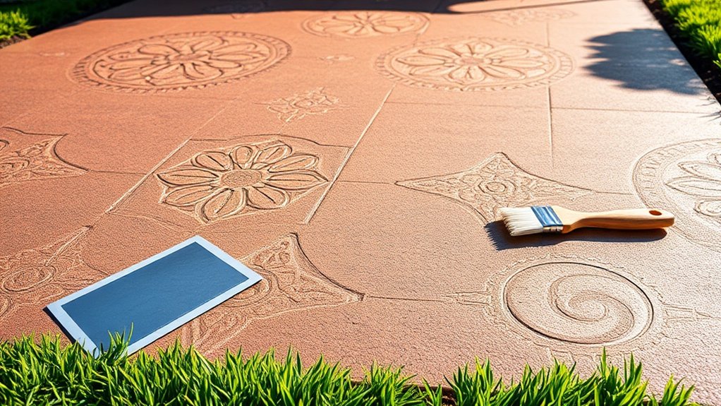 regular decorative driveway maintenance