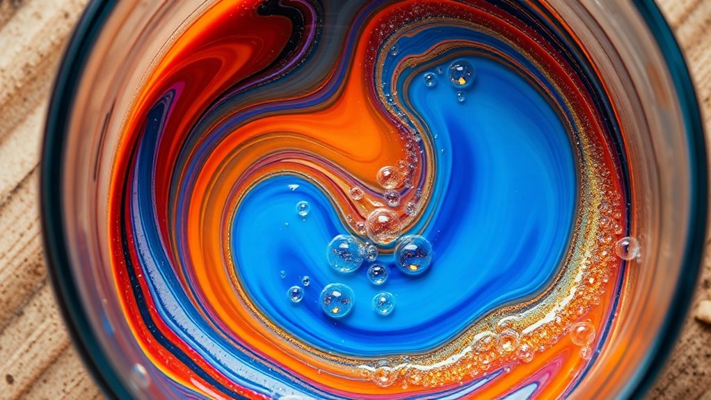 resin color mixing techniques