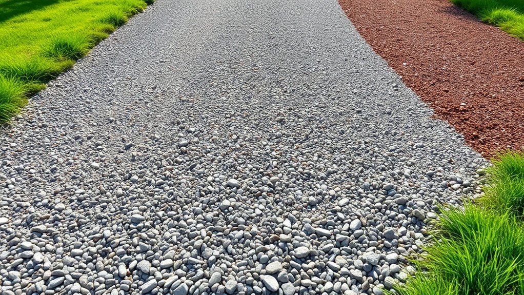 selecting appropriate gravel types