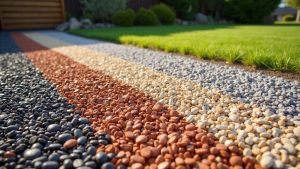 selecting driveway gravel color