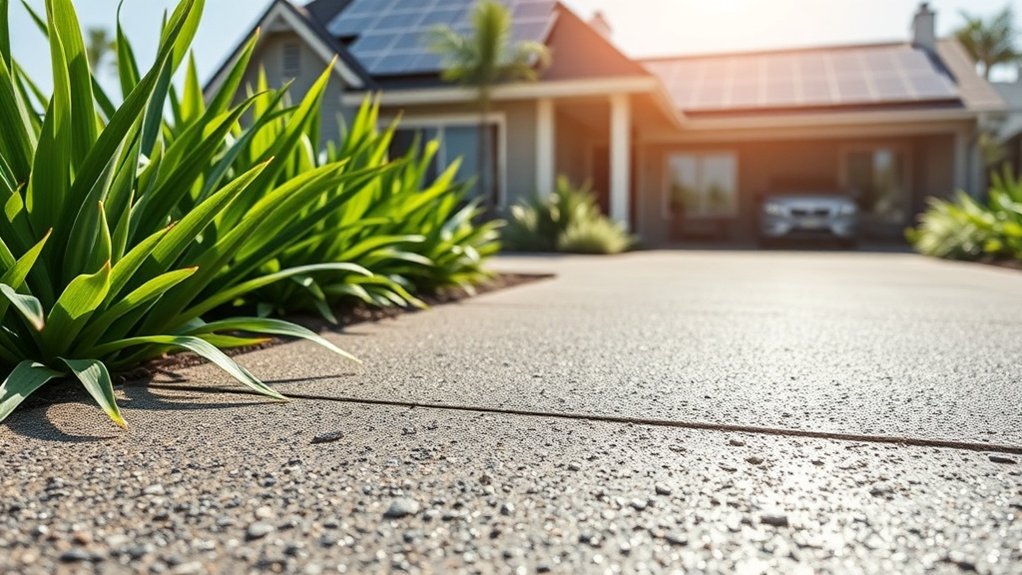 sustainable concrete driveway practices