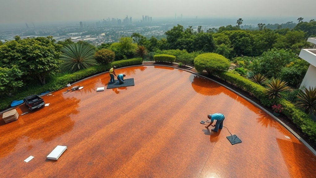 sustainable resin driveway installation
