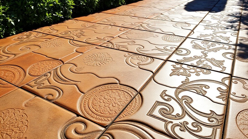 textured and patterned finishes