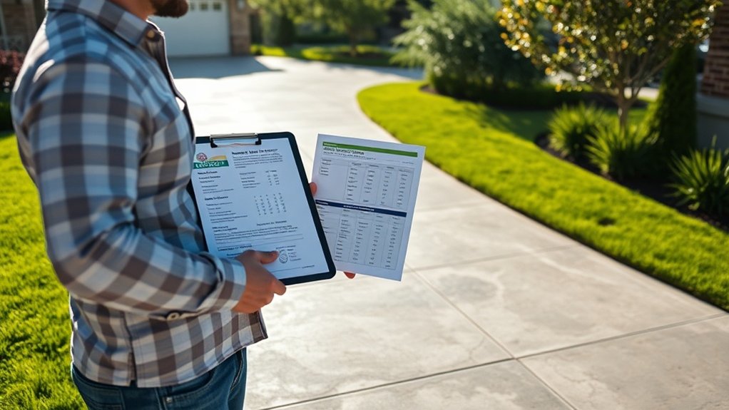 transparent pricing for driveways