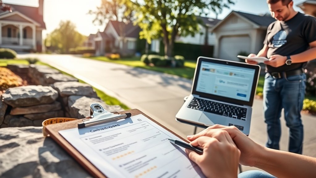 verify contractor credentials thoroughly