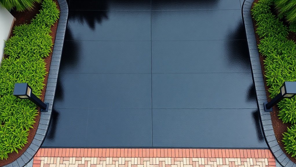 aesthetic driveway design options