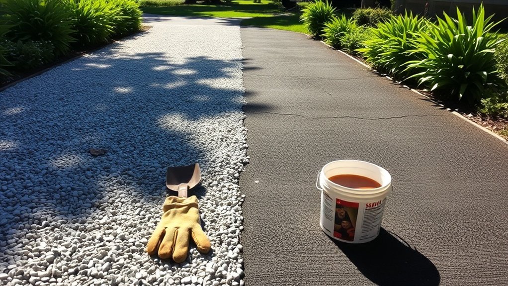 diy driveway maintenance benefits