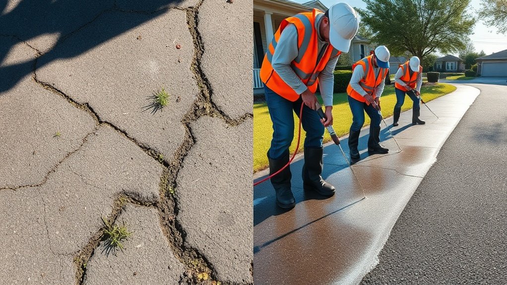 diy vs professional driveway repairs