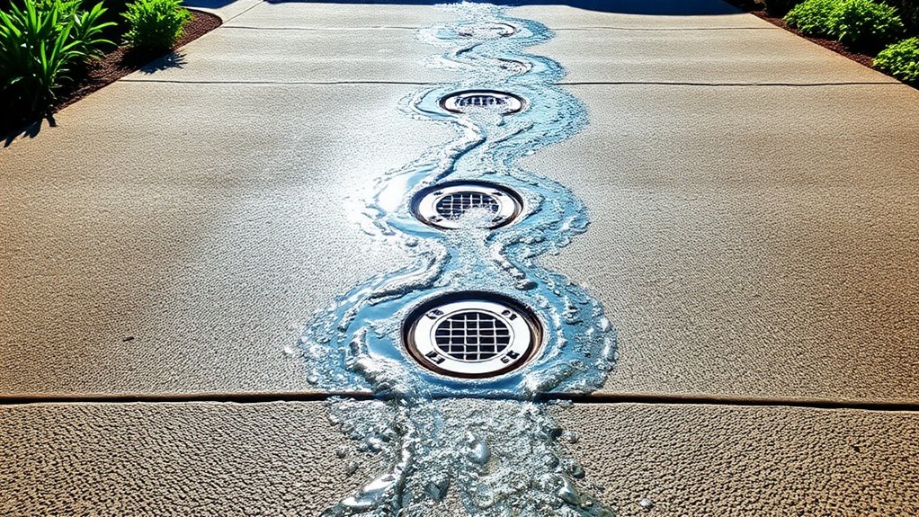 drainage system capacity guidelines