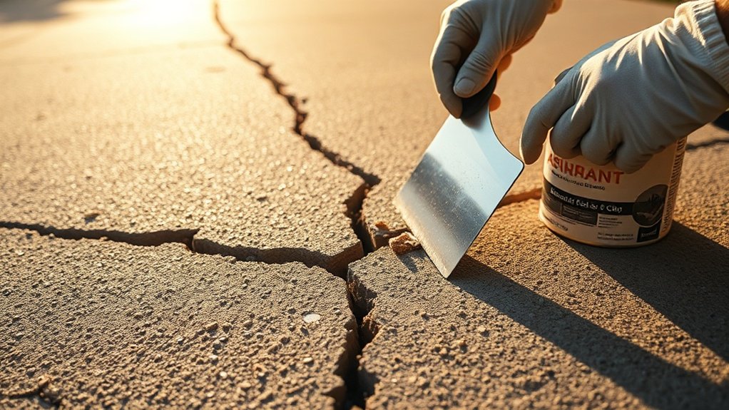 driveway crack repair costs