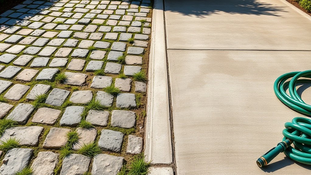 driveway material maintenance needs