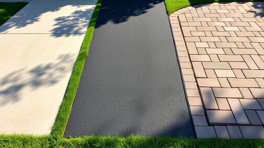 driveway materials comparison overview