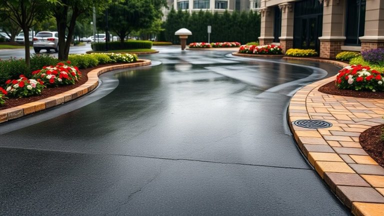 driveway materials for rain