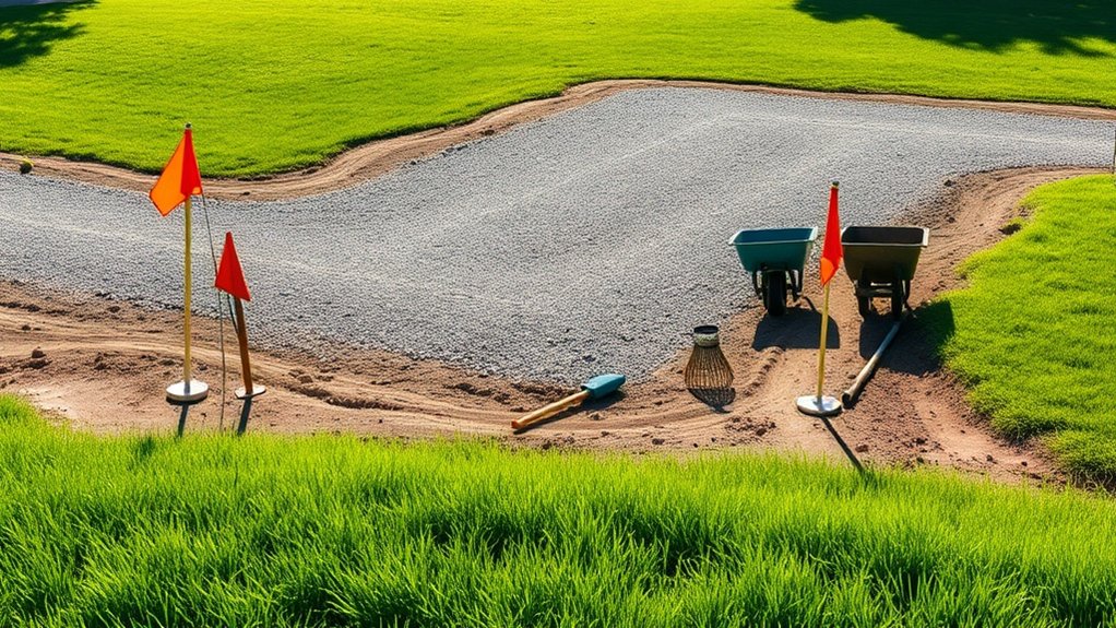 gravel driveway installation planning