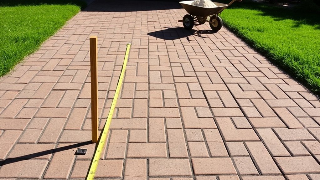 precise driveway paver planning