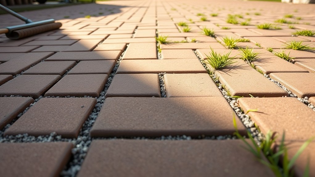 proper joint sand installation